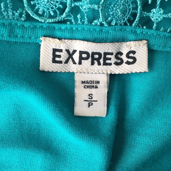 Teal Express top - Picture 3 of 3